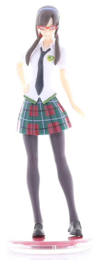 Neon Genesis Evangelion Figurine - Battlefields Support Figure Season 02: GFS-10 Mari Illustrious Makinami (School Uniform) (Mari Makinami) - Cherden's Doujinshi Shop - 1