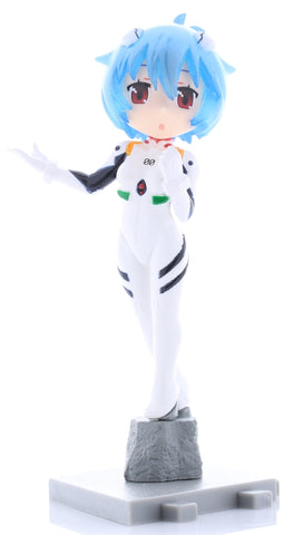 Neon Genesis Evangelion Figurine - C-Style Puchi Eva Evangelion@School: Rei Ayanami (Clear Hair Version) (Rei Ayanami) - Cherden's Doujinshi Shop - 1