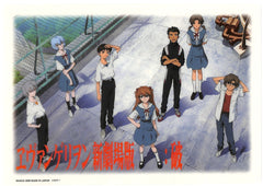 Neon Genesis Evangelion Clear Plate - Jumbo Carddass EX Visual Art Works 2.0 Type 10 Group 4 Asuka Shinji Hikari (Asuka) - Cherden's Doujinshi Shop - 1