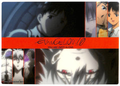 Neon Genesis Evangelion Clear Plate - Jumbo Carddass EX Visual Art Works 2.0 Type 11 Shinji Ikari x Kaworu Nagisa (Shinji) - Cherden's Doujinshi Shop - 1