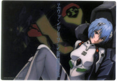 Neon Genesis Evangelion Clear Plate - Jumbo Carddass EX Visual Art Works 2.0 Type 3 Rei Ayanami EVA 1 Silver Foil (Rei) - Cherden's Doujinshi Shop - 1