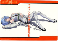 Neon Genesis Evangelion Clear Plate - Jumbo Carddass EX Visual Art Works 2.0 Type 6 Rei Ayanami Bandages (Rei) - Cherden's Doujinshi Shop - 1