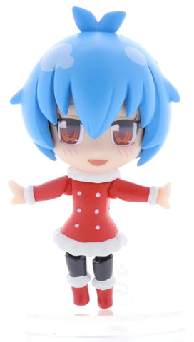 Neon Genesis Evangelion Figurine - Petite Eva@School Caption Doll: Rei Ayanami (Santa Outfit) (Rei Ayanami) - Cherden's Doujinshi Shop - 1