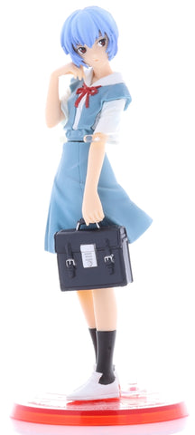 Neon Genesis Evangelion Figurine - Portraits 2 New Theatrical Edition: Rei Ayanami B (School Uniform) (Red Stand) (Rei Ayanami) - Cherden's Doujinshi Shop - 1