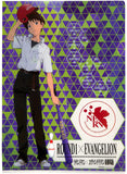 Neon Genesis Evangelion Clear File - Round1 x Evangelion A4 Clear File Obon Limited Edition Everyone Wins Campaign Shinji Ikari (Shinji Ikari) - Cherden's Doujinshi Shop - 1