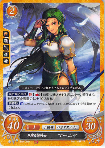 Fire Emblem 0 (Cipher) Trading Card - B19-098N Fire Emblem (0) Cipher Watchful Elder Sister Knight Annand (Annand) - Cherden's Doujinshi Shop - 1