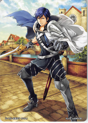 Fire Emblem 0 (Cipher) Trading Card - Marker Card: Chrom Mighty Exalted Prince - 9/2019 Prize Marker (Chrom) - Cherden's Doujinshi Shop - 1