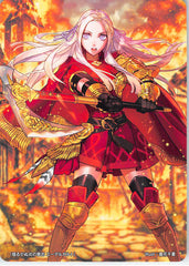 Fire Emblem 0 (Cipher) Trading Card - Marker Card: Edelgard Unshakable Will of Flames - 2019 Fall Cafe de Mixer Bonus Fire Emblem (0) Cipher (Edelgard von Hresvelg) - Cherden's Doujinshi Shop - 1