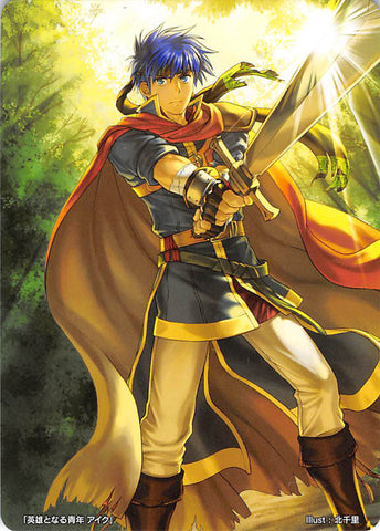 Fire Emblem 0 (Cipher) Trading Card - Marker Card: Ike Youth that is Becoming a Hero - 5/2018 Prize (Ike) - Cherden's Doujinshi Shop - 1