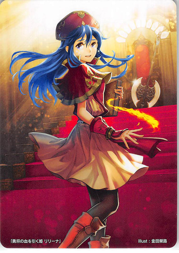 Fire Emblem 0 (Cipher) Trading Card - Marker Card: Lady of the General's Lineage Lilina - 8/2020 Prize (Lilina) - Cherden's Doujinshi Shop - 1