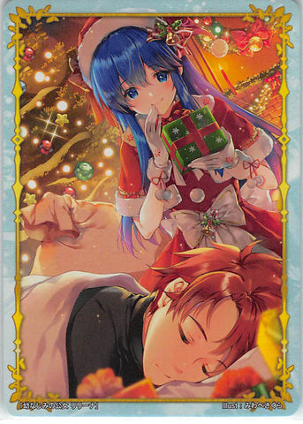 Fire Emblem 0 (Cipher) Trading Card - Marker Card: Lilina Childhood Friend Noblewoman (Foil) - B19 Box Card Marker Fire Emblem (0) Cipher (Lilina) - Cherden's Doujinshi Shop - 1