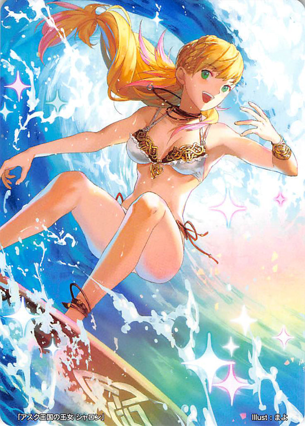 Fire Emblem 0 (Cipher) Trading Card - Marker Card: Sharena Princess of Askr (Swimsuit) - 3/2018 PrizeMarker Fire Emblem (0) Cipher (Sharena) - Cherden's Doujinshi Shop - 1