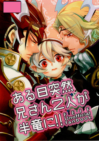 Fire Emblem Fates Doujinshi - My Big Brothers Suddenly Became Half-Dragons One Day!! (Ryoma x Corrin) - Cherden's Doujinshi Shop - 1
