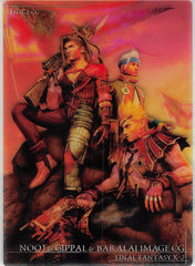 Final Fantasy 10-2 Trading Card - P-015 Art Museum Premium Edition Nooj Gippal and Baralai Image CG (Nooj) - Cherden's Doujinshi Shop - 1