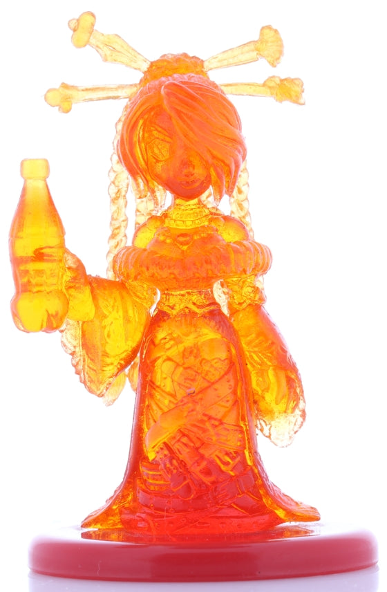 Final Fantasy 10 Figurine - Coca-Cola Special Figure Collection Vol 3: #28 Lulu Deformed (Chibi) Red Crystal Version (Lulu)