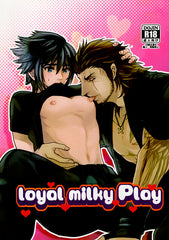 Final Fantasy 15 Doujinshi - loyal milky Play (Gladiolus x Noctis) - Cherden's Doujinshi Shop - 1