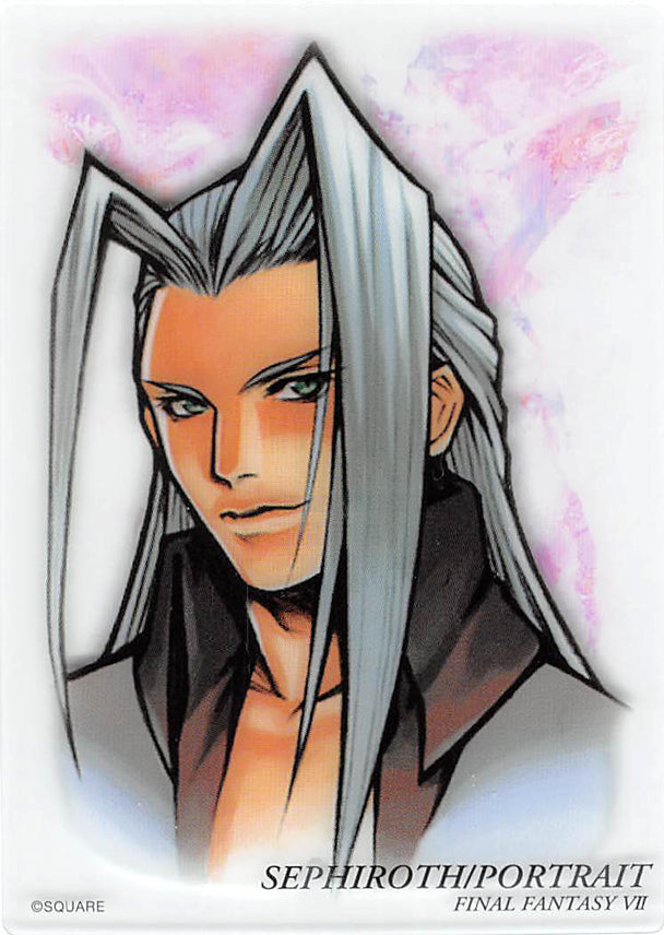 Final Fantasy 7 Trading Card - Final Fantasy Art Museum 7-11 Special Edition Part 1 S-02 Sephiroth / Portrait (Sephiroth) - Cherden's Doujinshi Shop - 1