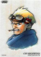 Final Fantasy 7 Trading Card - C-06 Cid Highwind Final Fantasy Art Museum Coca-Cola Edition (Cid Highwind) - Cherden's Doujinshi Shop - 1