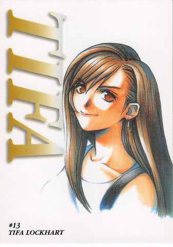 Final Fantasy 7 Trading Card - #13 Carddass Masters Tifa Lockhart (Tifa Lockhart) - Cherden's Doujinshi Shop - 1