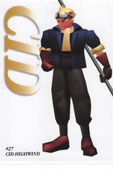 Final Fantasy 7 Trading Card - #27 Carddass Masters Cid Highwind (Cid Highwind) - Cherden's Doujinshi Shop - 1