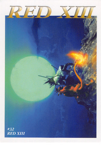 Final Fantasy 7 Trading Card - #32 Carddass Masters Red XIII (Red XIII) - Cherden's Doujinshi Shop - 1