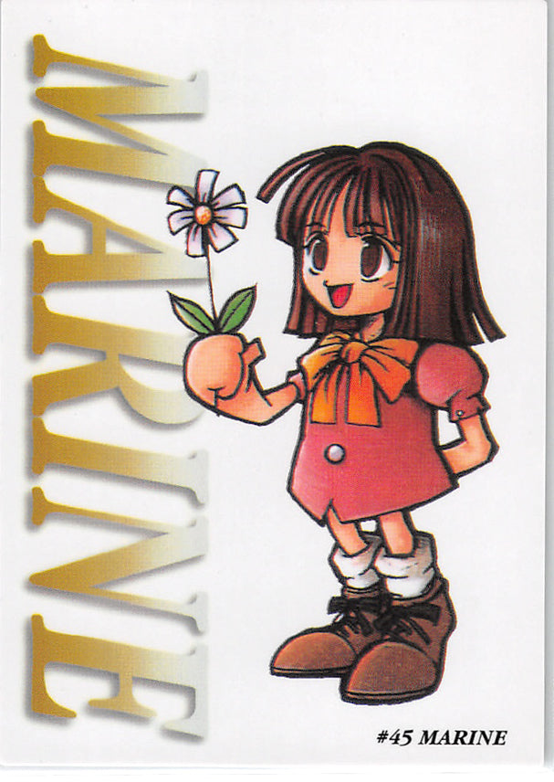 Final Fantasy 7 Trading Card - #45 Carddass Masters Marine (Marlene Wallace) - Cherden's Doujinshi Shop - 1