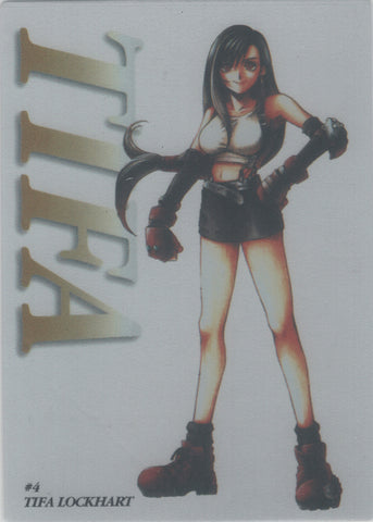 Final Fantasy 7 Trading Card - #4 Carddass Masters (SILVER FOIL) Tifa Lockhart (Tifa Lockhart) - Cherden's Doujinshi Shop - 1