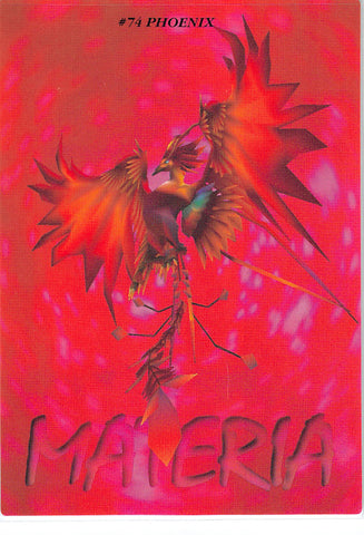 Final Fantasy 7 Trading Card - #74 Carddass Masters Phoenix (Phoenix) - Cherden's Doujinshi Shop - 1