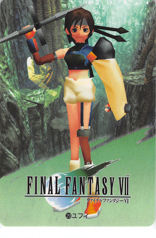 Final Fantasy 7 Trading Card - 29 Normal Carddass 20 Part 1: Yuffie (Yuffie Kisaragi) - Cherden's Doujinshi Shop - 1
