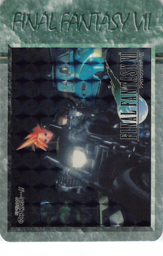 Final Fantasy 7 Trading Card - 86 Special Carddass 20 Part 2: (HOLO) Great Escape!! (Cloud Strife) - Cherden's Doujinshi Shop - 1