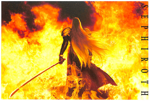 Final Fantasy 7 Postcard - Final Fantasy VII Remake Image Art Post Card Sephiroth (Sephiroth) - Cherden's Doujinshi Shop - 1