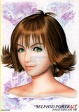 Final Fantasy 8 Trading Card - Final Fantasy Art Museum 7-11 Special Edition Part 1 S-12 Selphie / Portrait (Selphie) - Cherden's Doujinshi Shop - 1
