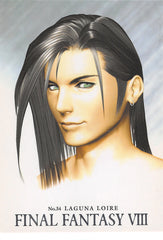Final Fantasy 8 Trading Card - Visual Perfect Collection 34 Special Carddass Masters Triple Triad (SILVER FOIL SCRIPT) Laguna Loire (Laguna Loire) - Cherden's Doujinshi Shop - 1
