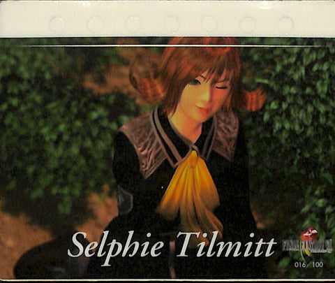 Final Fantasy 8 Sticker - Seal Members 016/100 Selphie Tilmitt / Character 16 Selphie Tilmitt (Selphie Tilmitt) - Cherden's Doujinshi Shop - 1