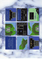 Final Fantasy Art Museum Trading Card - #002 Normal Art Museum Final Fantasy I Opening (Final Fantasy I) (Final Fantasy I Opening Images) - Cherden's Doujinshi Shop - 1