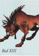 Final Fantasy Art Museum Trading Card - 1-005 Premium FOIL Art Museum Final Fantasy VII Anniversary Digital Plus: Red XIII (Red XIII) - Cherden's Doujinshi Shop - 1