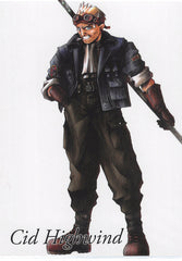 Final Fantasy Art Museum Trading Card - 1-006 Normal Art Museum Final Fantasy VII Anniversary Digital Plus: Cid Highwind (Cid Highwind) - Cherden's Doujinshi Shop - 1