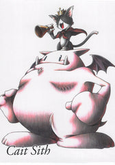 Final Fantasy Art Museum Trading Card - 1-007 Normal Art Museum Final Fantasy VII Anniversary Digital Plus: Cait Sith (Cait Sith) - Cherden's Doujinshi Shop - 1