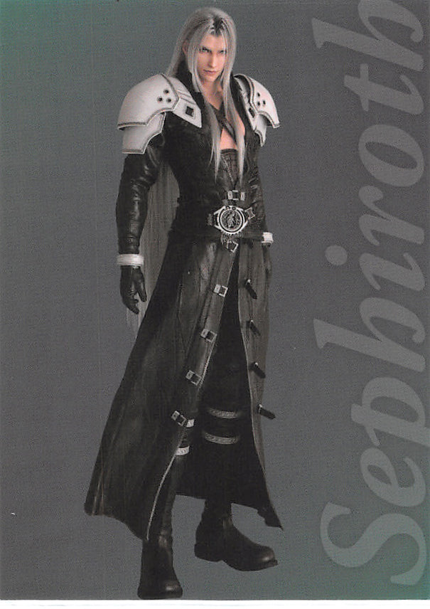 Final Fantasy Art Museum Trading Card - 1-024 Normal Art Museum Final Fantasy VII Anniversary Digital Plus Remake: Sephiroth (Sephiroth) - Cherden's Doujinshi Shop - 1