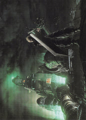 Final Fantasy Art Museum Trading Card - 1-028 Premium FOIL Art Museum Final Fantasy VII Anniversary Digital Plus Remake: KEY Visual 1 (Cloud Strife) - Cherden's Doujinshi Shop - 1