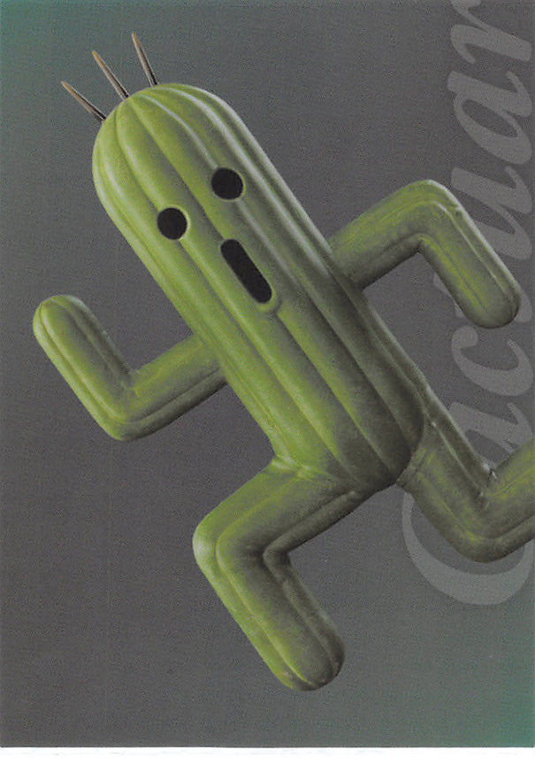 Final Fantasy Art Museum Trading Card - 1-041 Normal Art Museum Final Fantasy VII Anniversary Digital Plus Remake: Cactuar (Cactuar) - Cherden's Doujinshi Shop - 1