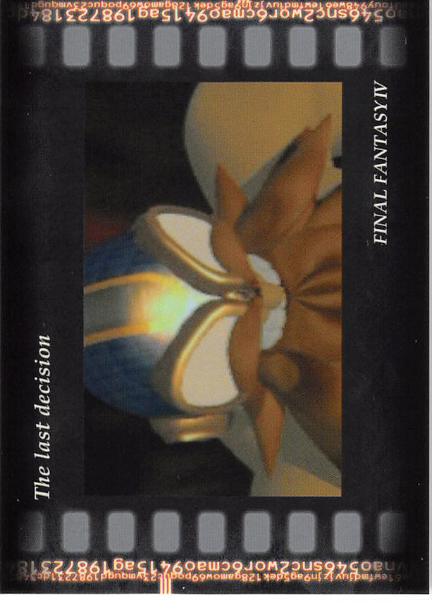 Final Fantasy Art Museum Trading Card - #049 Normal Art Museum The last decision (Final Fantasy IV) (Cid Pollendina) - Cherden's Doujinshi Shop - 1