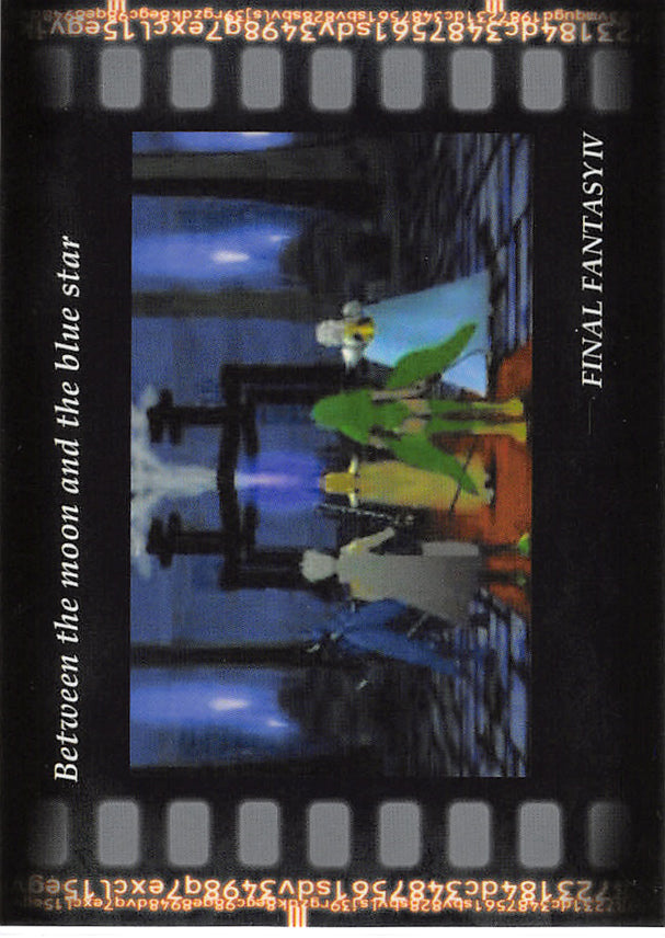 Final Fantasy Art Museum Trading Card - #054 Normal Art Museum Between the moon and the blue star (Final Fantasy IV) (Cecil Harvey) - Cherden's Doujinshi Shop - 1
