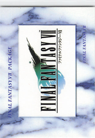 Final Fantasy Art Museum Trading Card - #055 Normal Art Museum Final Fantasy VII Package (Final Fantasy VII) (Final Fantasy VII Package Image) - Cherden's Doujinshi Shop - 1