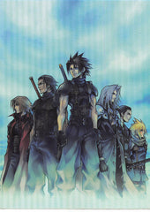 Final Fantasy Art Museum Trading Card - 1-055 Premium FOIL Art Museum Final Fantasy VII Anniversary Digital Plus Crisis Core: Key Visual 1 (Zack Fair) - Cherden's Doujinshi Shop - 1
