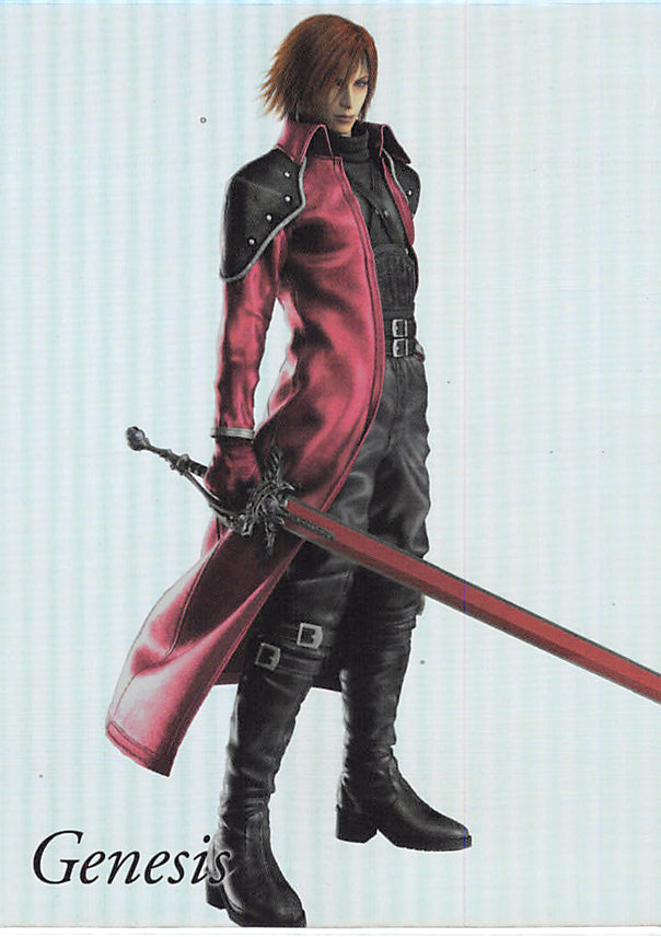 Final Fantasy Art Museum Trading Card - 1-058 Premium FOIL Art Museum Final Fantasy VII Anniversary Digital Plus Crisis Core: Genesis (Genesis) - Cherden's Doujinshi Shop - 1