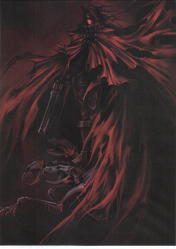 Final Fantasy Art Museum Trading Card - 1-064 Normal Art Museum Final Fantasy VII Anniversary Digital Plus Dirge of Cerberus: KEY Visual 1 (Vincent Valentine) - Cherden's Doujinshi Shop - 1