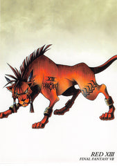 Final Fantasy Art Museum Trading Card - #067 Normal Art Museum Red XIII (Final Fantasy VII) (Red XIII) - Cherden's Doujinshi Shop - 1