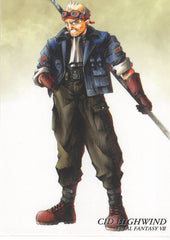 Final Fantasy Art Museum Trading Card - #069 Normal Art Museum Cid Highwind (Final Fantasy VII) (Cid Highwind) - Cherden's Doujinshi Shop - 1