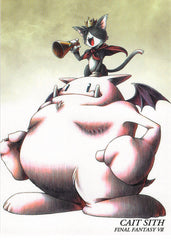 Final Fantasy Art Museum Trading Card - #070 Normal Art Museum Cait Sith (Final Fantasy VII) (Cait Sith) - Cherden's Doujinshi Shop - 1